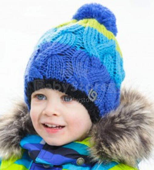 Lenne'15 Knitted Hat Patric Art.14397/680 Вязанная шерстяная шапочка для деток [р.52-56]