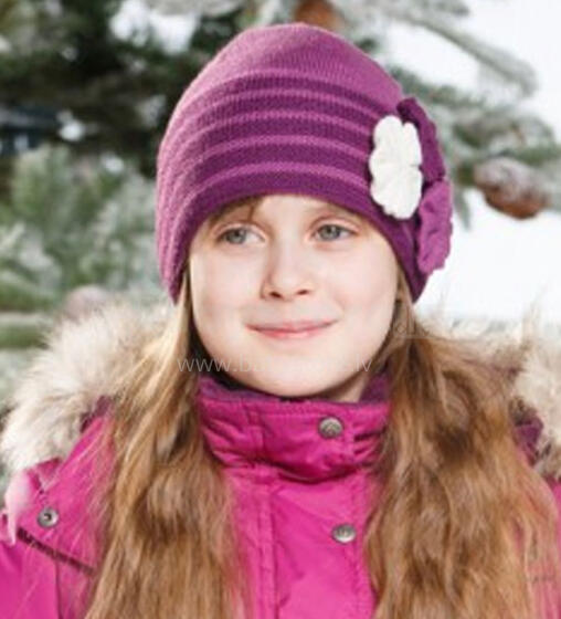 Lenne'15 Knitted Hat Rosita Art.14393/605 Вязанная полушерстяная шапочка для деток [р.52-56]