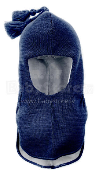 LENNE'15 Mac 14582-16582/229 Knitted cap Mazuļu adīta vilnas cepure apkakle (izm.40-48)