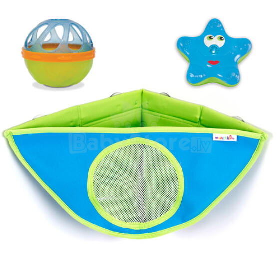 Munchkin Art. 011033 Bath Corner Organiser  - bath pocket for toys