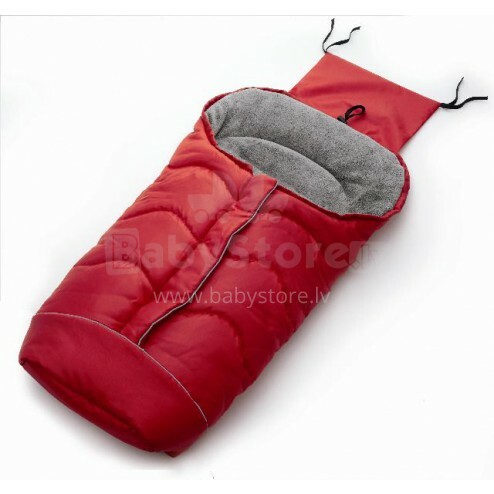 Nuvita Caldobimbo Junior® Art. JR0003 Red/Grey Bērnu ziemas siltais guļammaiss