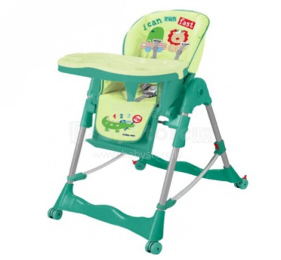Baby Mix Alexis  RT-002 SW  Green Bērnu Barošanas krēsls 