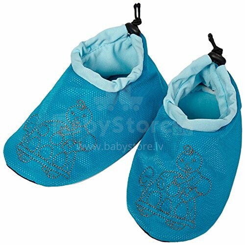 Alta Bebe Art.AL4010-01 mėlyni kūdikių kelioniniai batai Vaikiškos šlepetės