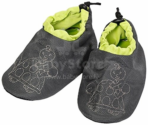 Alta Bebe Art.AL4010-03 green Baby Travel Shoes  Детские тапочки для путешествий