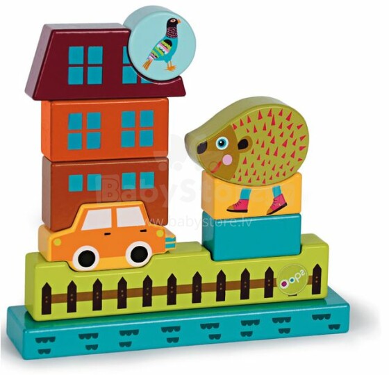 Oops Hedgehog 16004.24 Pic Imagine Puzzle Развивающая деревянная игрушка