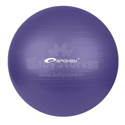 Spokey Fitball Art. 832319 Гимнастический фитбол-мяч с насосом 55 см, для занятий аэробикой, финтесом, Боботом..