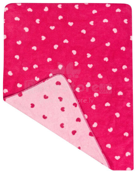 MyJulius Zollner Herzchen pink 350-4747-08 pledinš 75x100cm 