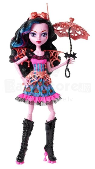 Mattel Monster High CCB45 Freaky Fusion Dracubecca Pārvērtību lelle