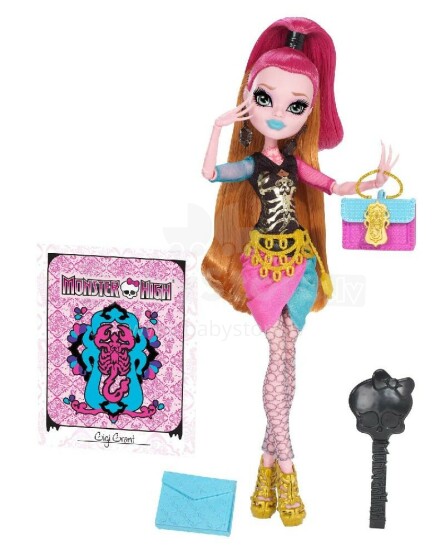 „Mattel Monster High“. CDF49 GiGi Grant Gina dukra