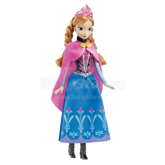 „Mattel Disney“ užšaldyta „Sparkle Anna“ iš „Arendelle“ lėlių meno. Y9958 „Disney Princess Anna“