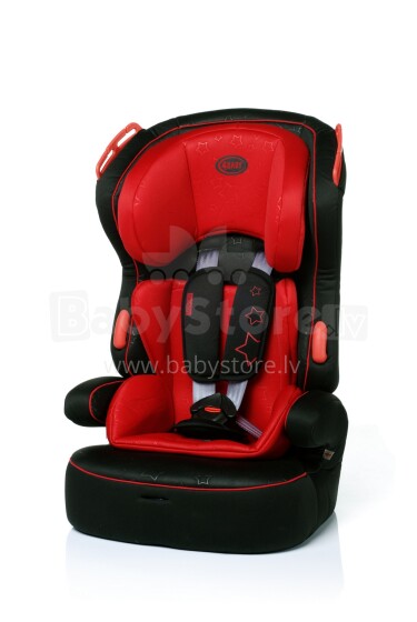 4 kūdikis '17 Basco plk. Raudona vaiko kėdutė (9-36 kg)