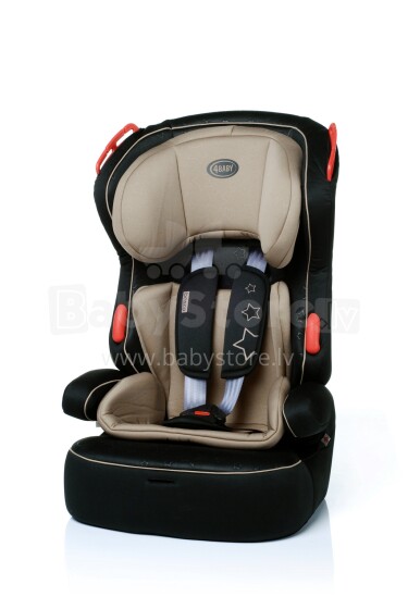 4 kūdikis '17 Basco plk. Smėlio spalvos vaiko automobilinė kėdutė (9-36 kg)