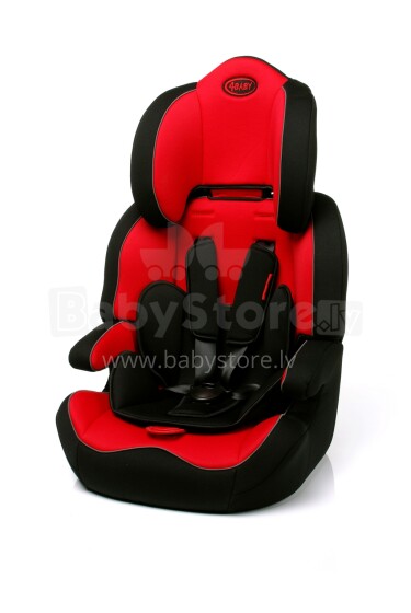 „4Baby '17“ Rico Comfort plk. Raudona vaiko kėdutė (9-36 kg)
