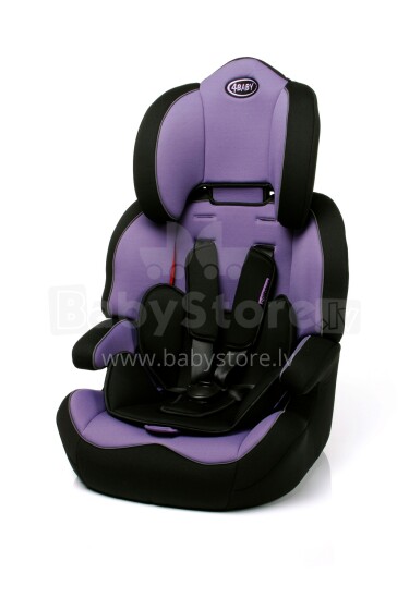 „4Baby '17“ Rico Comfort plk. Violetinė vaiko kėdutė vaikams (9-36 kg)