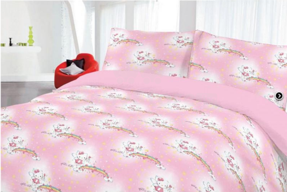 Vilaurita Art.594 The children's complete set of bed-clothes a blanket cover + a pillowcase 100% cotton 