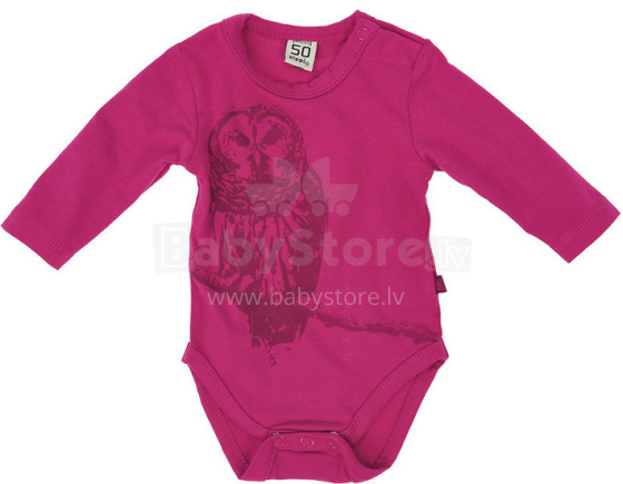 Pippi Art.343-144 Baby Body Forrest Gump Zīdaiņu Bodijs ar garajām piedurknēm (56-68)