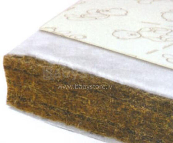 La Bebe Art. 70694 Kokos 6 Детский матрaсик Кокос, 120x60 см (высота 7 см)