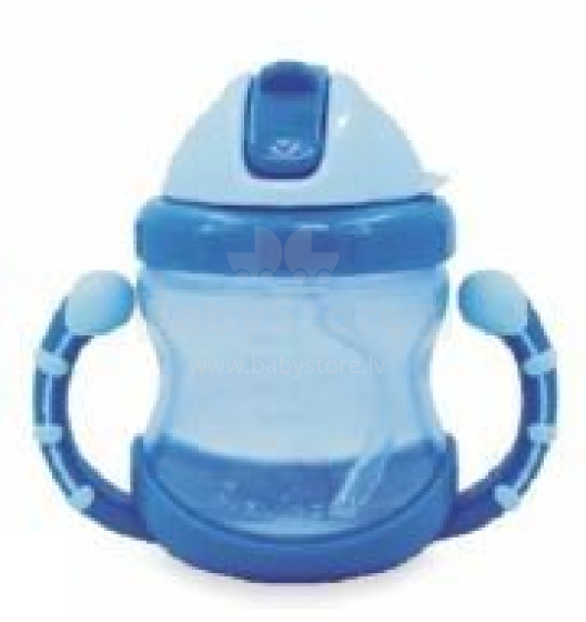 BabyMix Mācību krūzīte ar salmiņu (200 ml)