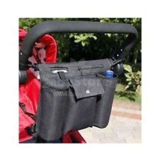 Clippasafe Art.CLI 43 Stroller Organizer Organizētājs ratiem Black