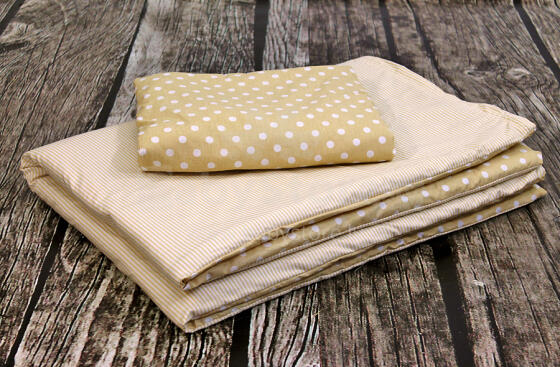 La Bebe™ Set 100x135/40x60 Art.70866 Beige Dots