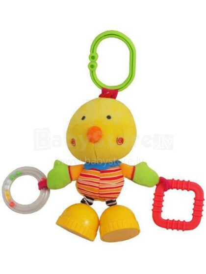 BabyMix Art. 1025 Развивающая плюшевая  игрушка- погремушка для Коляски/Автокресла/Кроватки 