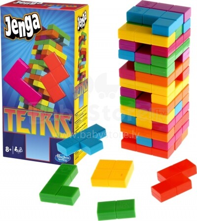 Hasbro A4843 Jenga Tetris galda spēle