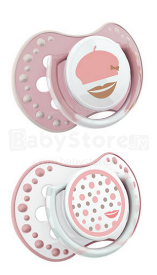 Lovi Retro Baby Art. 22/804 Dinamiskais silikona māneklītis 3-6m (2 gb.)
