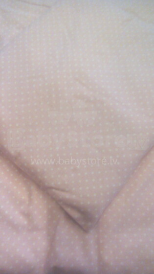 MimiNu Pink Art.71597 Skalbinių komplektas vežimėliams (antklodė + pagalvė)