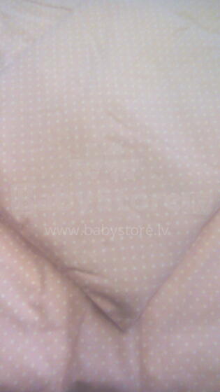 MimiNu Pink Art.71597 Veļas komplekts ratiņiem (sedziņa+spilvens)