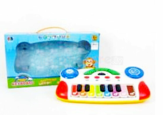 Kidi Play Art.014601 Muzikālā rotaļlieta klavieres ar skaņām un gaismām 37x21cm