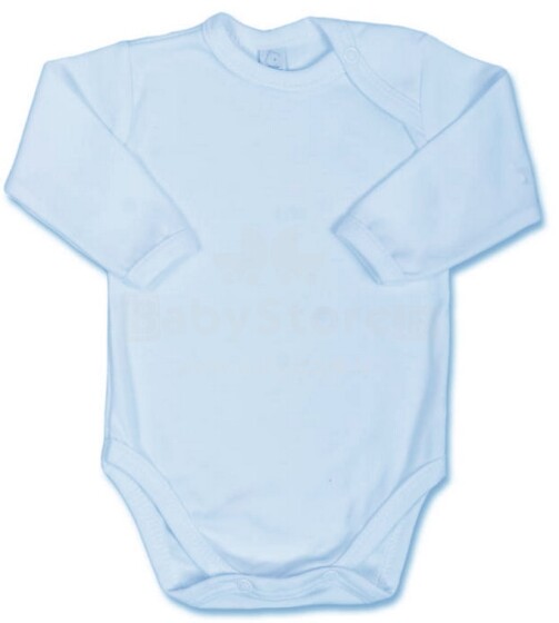 Bobas Art.749 Baby Body Blue kūdikių bodžiai ilgomis rankovėmis 56-98 cm