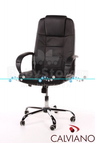 „Calviano ECO Senator II 57“ juoda biuro kėdė