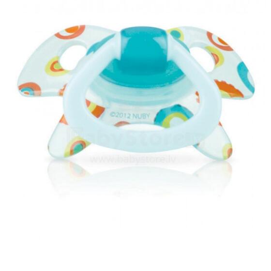 Nuby Geo Art. 5718MOSM Anatomic silicone baby's dummy (6-18 m)