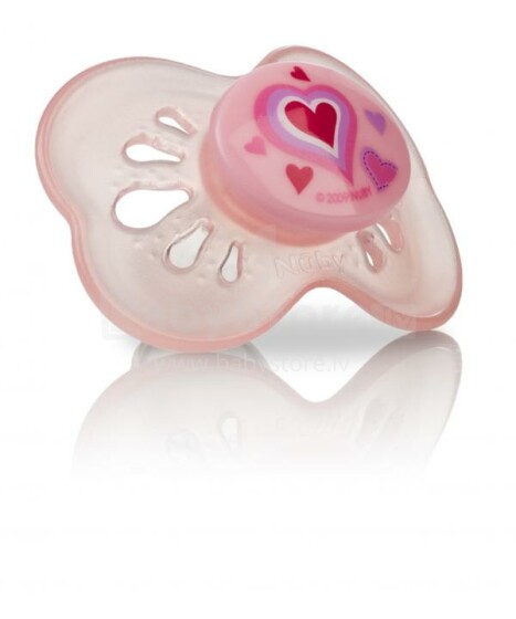 Nuby Art. 5714LFS Anatomic silicone baby's dummy (12+ m)