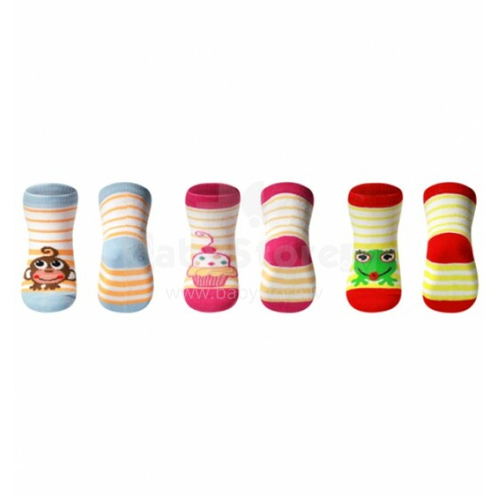 Baby Ono Art.588/01 Cotton socks 6m+