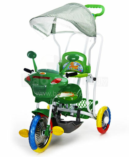 Baby Maxi 2013 Moto 762 интерактивный детский трехколесный велосипед с навесом и функцией качалки