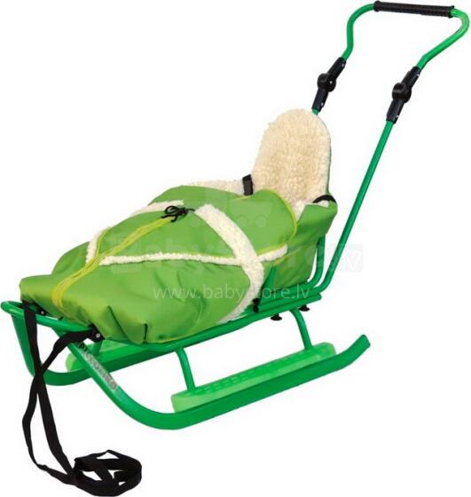 Piccolino Alaska Green конверт для санок