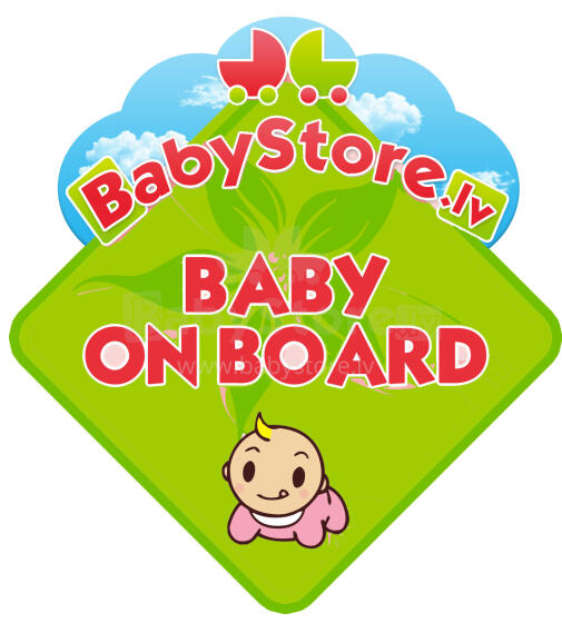 Baby On Board uzlīme automašīnai