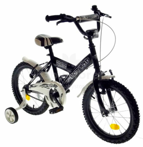 Viva (Вива) Hot road 16'' Sport Детский Двухколёсный велосипед со вспомогательными колёсами (четырёхколёсный) с 4х лет