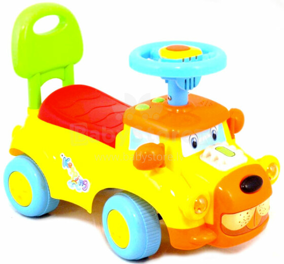 BabyMix Art.HZ554 Yellow Bērnu stumjamā mašīna