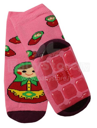Weri Spezials 22001/2010 Baby Socks non Slips pink