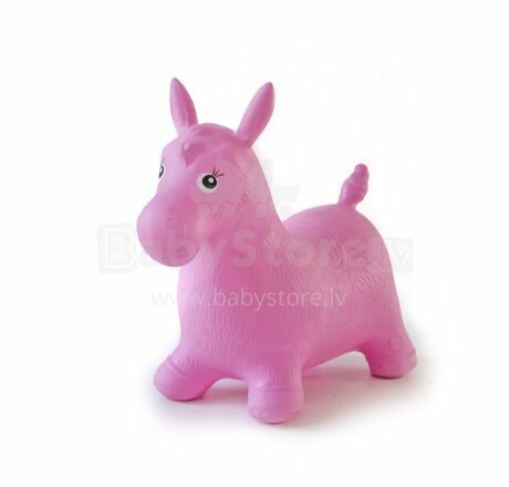 „Babygo'15 Hopser Pink Horse“ vaikų šuolis su sūpynėmis