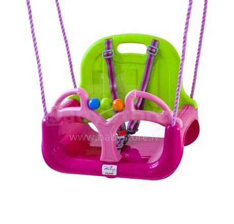 „Babygo'15 Swing Doremi Pink“ kūdikių sūpynės
