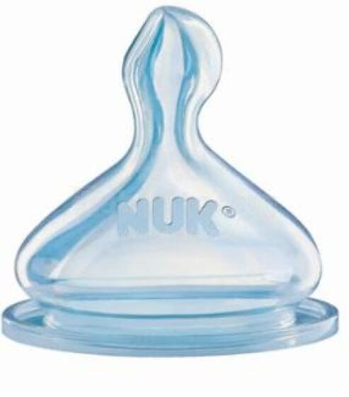 Nuk SA44 First Choice+ Art.10721273 Silicone anti-colic teat (6-18m) Medium feed hole