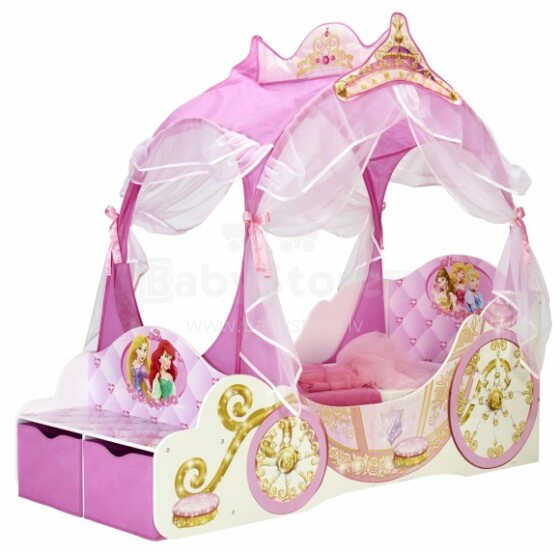 Disney Princess Carriage Art.452DYR01EM Bērnu gulta  70x140 cm