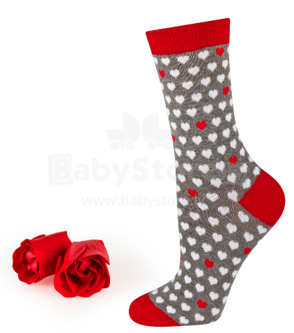 Soxo Art.47303 with love women's socks