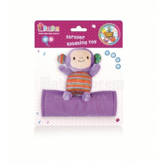 Bam Bam Stroller Rotating Toy  Rotaļlieta uz loku Pērtiķis
