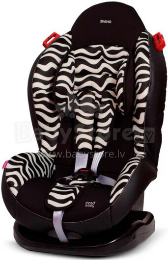 Automobilinė kėdutė „CotoBaby Swing Zebra“ 9-25 kg