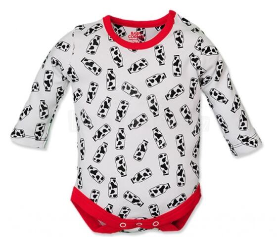 Baby Corner Moo Art.T.B7.14.22.U.14  Детский бодик с апликацией и длинным рукавом из чистого хлопка