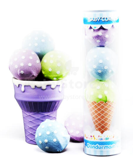 Baby Corner Ice Cream Socks Art.H.M1.1.2.E.2 Bērnu zeķes 3 gab.